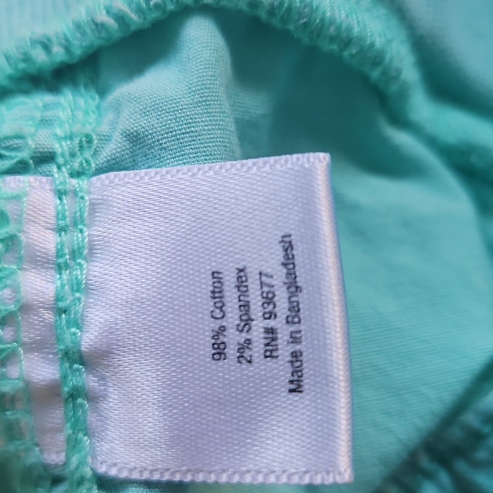 Women's Aqua Shorts Size 8 - Picture 5 of 6
